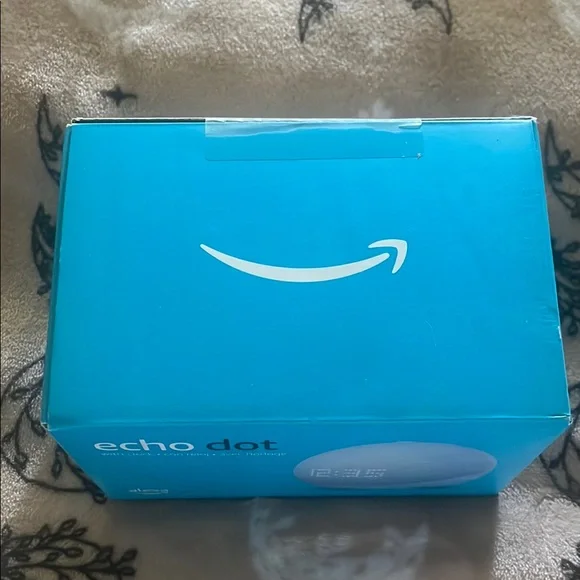 Echo Dot with Clock - Blue - Picture 2 of 4